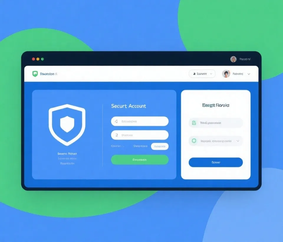 SG11选5安全注册与登录示意图